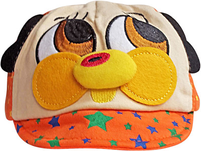 

Littly Kids Cap(Orange, Shades of orange