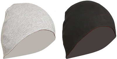 

Huntsman Era skull beanie Cap(Pack of 2), Multicolor