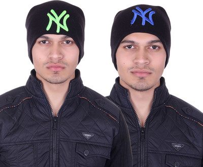 

Belmarsh Woolen Cap(Pack of 2, Black
