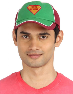 

Campus Sutra Solid Baseball Cap Cap, Green;maroon