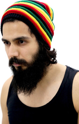 

Huntsman Era Striped Beanie Cap, Multicolor