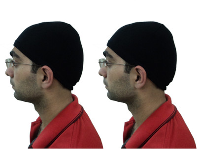 Gajraj Solid Skull Cap Cap(Pack of 2)