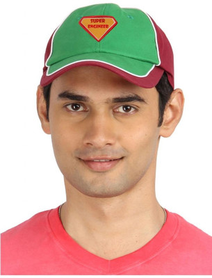 

Campus Sutra Solid Baseball Cap Cap, Green;maroon