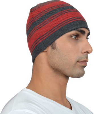 513 Striped Reversible Beanie Cap