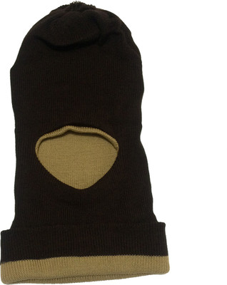 Graceway Solid Balclava Cap, Brown