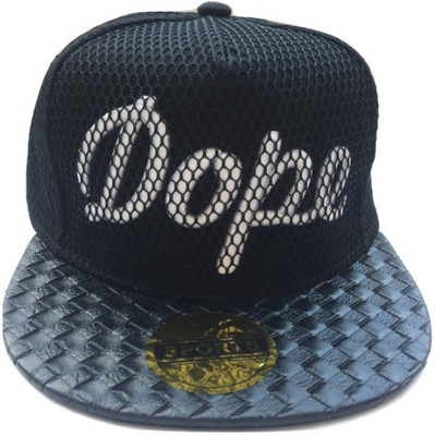 

Tiny Seed Self Design Solid Embroidered Snapback,Baseball,Hip Hop Cap, Black