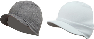 Gajraj Solid Skull Cap Cap(Pack of 2)