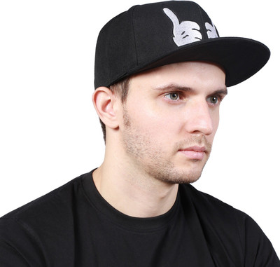 

Noise Solid Snapback Cap Cap, Black