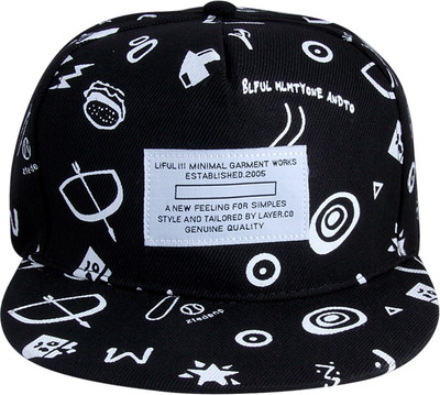 

Noise Solid Snapback Cap Cap, Black