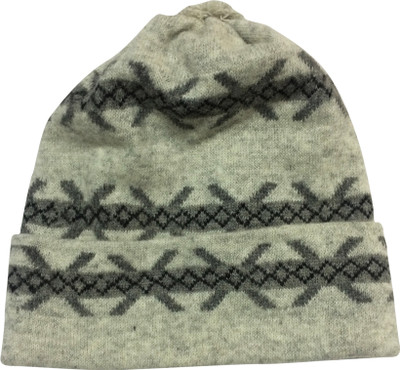 

Graceway Geometric Print Skull Cap, Grey