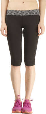 Revo Women Black Capri