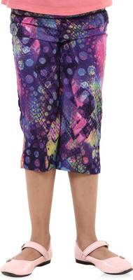 OXOLLOXO Capri For Girls Printed Polycotton(Multicolor) OXOLLOXO Capri For Girls Printed Polycotton(Multicolor)