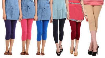 AMOYA Women Multicolor Capri