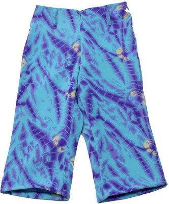 Romano Capri For Girls Solid Cotton Blend(Blue)