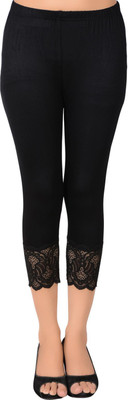LGC Fashion Women Black Capri