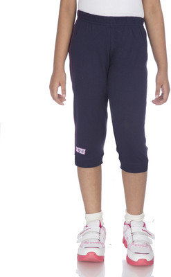 

Ocean Race Capri For Girls Self Design Cotton(Blue, Navy blue