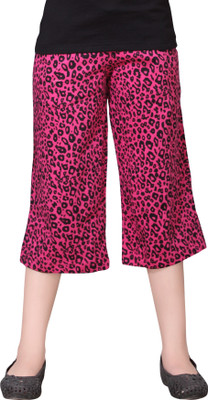 SINI MINI Capri For Girls Printed Cotton Blend(Multicolor)