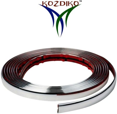 KOZDIKO Thick Chrome 15mm 20mtrs TCR305652 Car Beading Roll For Window(20 m)