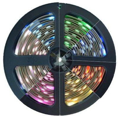 

Speedwav 133069 Underbody Cuttable Multicolor LED Car Beading Roll For Window, Bumper(5 m 5 mm)