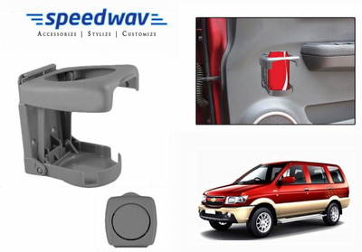 

Speedwav Foldable Car Drink or GREY-GM Chevrolet Tavera Car Bottle Holder(Plastic)