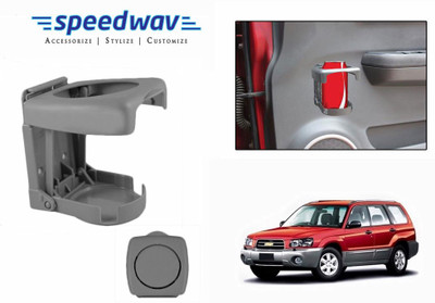 

Speedwav Foldable Car Drink or GREY-Chevrolet Forester Car Bottle Holder(Plastic)