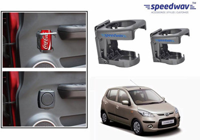 

Speedwav Foldable Car Drink or Can Set Of 2 GREY-Hyundai i10 Old Car Bottle Holder(Plastic)