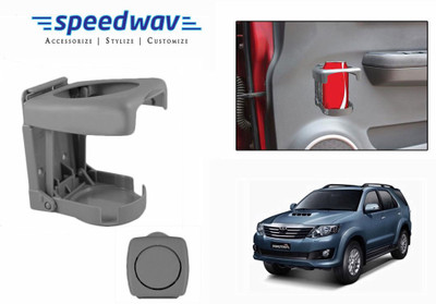 

Speedwav Foldable Car Drink or GREY-Toyota Fortuner Car Bottle Holder(Plastic)