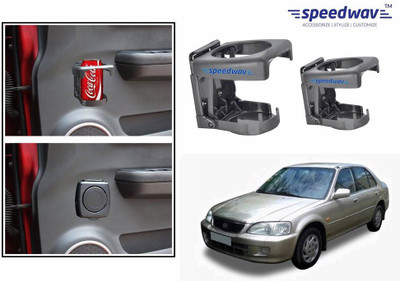 

Speedwav Foldable Car Drink Set Of 2 GREY-Honda City 1.3 Type 1 Car Bottle Holder(Plastic)