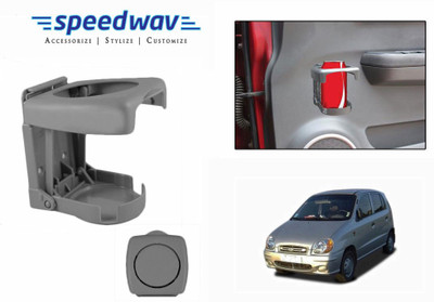 

Speedwav Foldable Car Drink or GREY-Hyundai Santro Car Bottle Holder(Plastic)