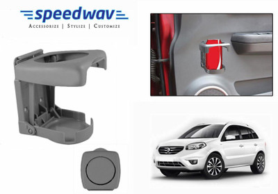 

Speedwav Foldable Car Drink or GREY-Renault Koleos Car Bottle Holder(Plastic)