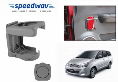 

Speedwav Foldable Car Drink or GREY-Toyota Innova Old Car Bottle Holder(Plastic)
