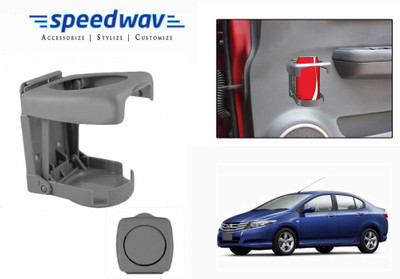 

Speedwav Foldable Car Drink or GREY-Honda City New Car Bottle Holder(Plastic)
