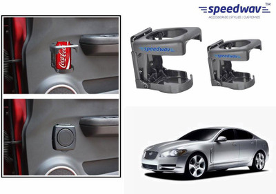 

Speedwav Foldable Car Drink or Can Set Of 2 GREY-Jaguar XFS Car Bottle Holder(Plastic)