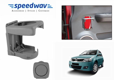 

Speedwav Foldable Car Drink or GREY-Mahindra Verito Car Bottle Holder(Plastic)