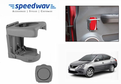 

Speedwav Foldable Car Drink or GREY-Nissan Sunny Car Bottle Holder(Plastic)
