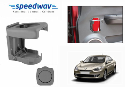 

Speedwav Foldable Car Drink or GREY-Renault Fluence Car Bottle Holder(Plastic)
