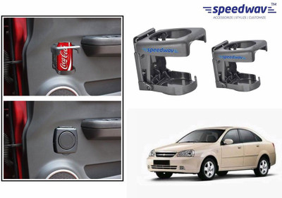 

Speedwav Foldable Car Drink or Can Set Of 2 GREY-Chevrolet Optra Car Bottle Holder(Plastic)