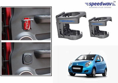 

Speedwav Foldable Car Drink or Can Set Of 2 GREY-Maruti A Star Car Bottle Holder(Plastic)