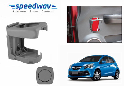 

Speedwav Foldable Car Drink or GREY-Honda Brio Car Bottle Holder(Plastic)