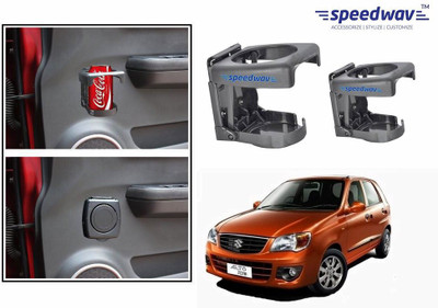 

Speedwav Foldable Car Drink or Can Set Of 2 GREY-Maruti Alto K10 Car Bottle Holder(Plastic)