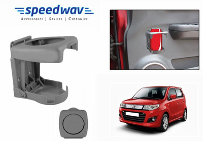 

Speedwav Foldable Car Drink or GREY- Maruti Wagon R Stingray Car Bottle Holder(Plastic)