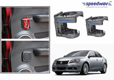 

Speedwav Foldable Car Drink or Can Set Of 2 GREY-Maruti Kizashi Car Bottle Holder(Plastic)