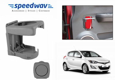 

Speedwav Foldable Car Drink or GREY-Hyundai i20 Elite Car Bottle Holder(Plastic)
