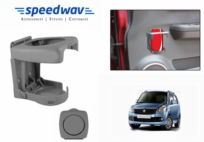 

Speedwav Foldable Car Drink or GREY-Maruti New WagonR Car Bottle Holder(Plastic)