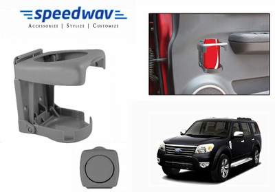 

Speedwav Foldable Car Drink or GREY-Ford Endeavour Car Bottle Holder(Plastic)