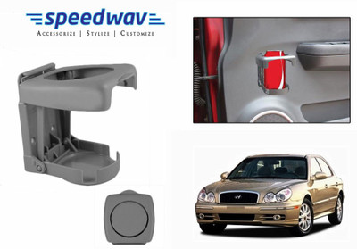 

Speedwav Foldable Car Drink or GREY-Hyundai Sonata Gold Car Bottle Holder(Plastic)