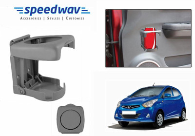 

Speedwav Foldable Car Drink or GREY-Hyundai Eon Car Bottle Holder(Plastic)