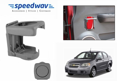 

Speedwav Foldable Car Drink or GREY-Chevrolet Aveo Car Bottle Holder(Plastic)