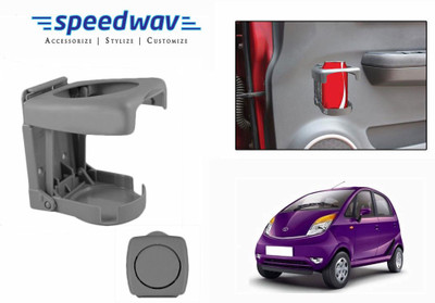 

Speedwav Foldable Car Drink or GREY-Tata Nano Car Bottle Holder(Plastic)