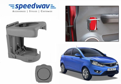 

Speedwav Foldable Car Drink or GREY-Tata Zest Car Bottle Holder(Plastic)